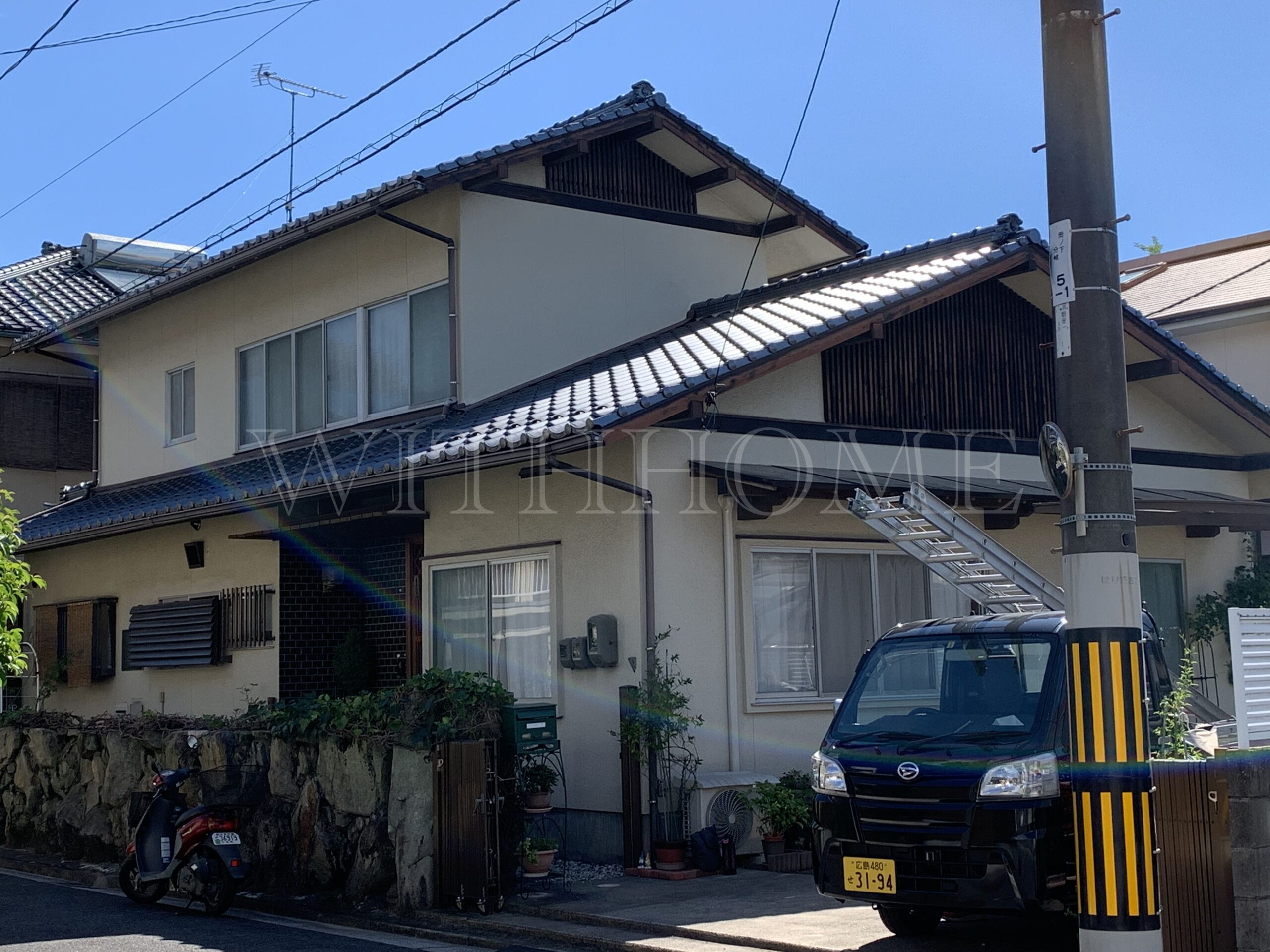 屋根・屋根葺替え工事・広島の屋根・瓦のお店株式会社ウィズホーム