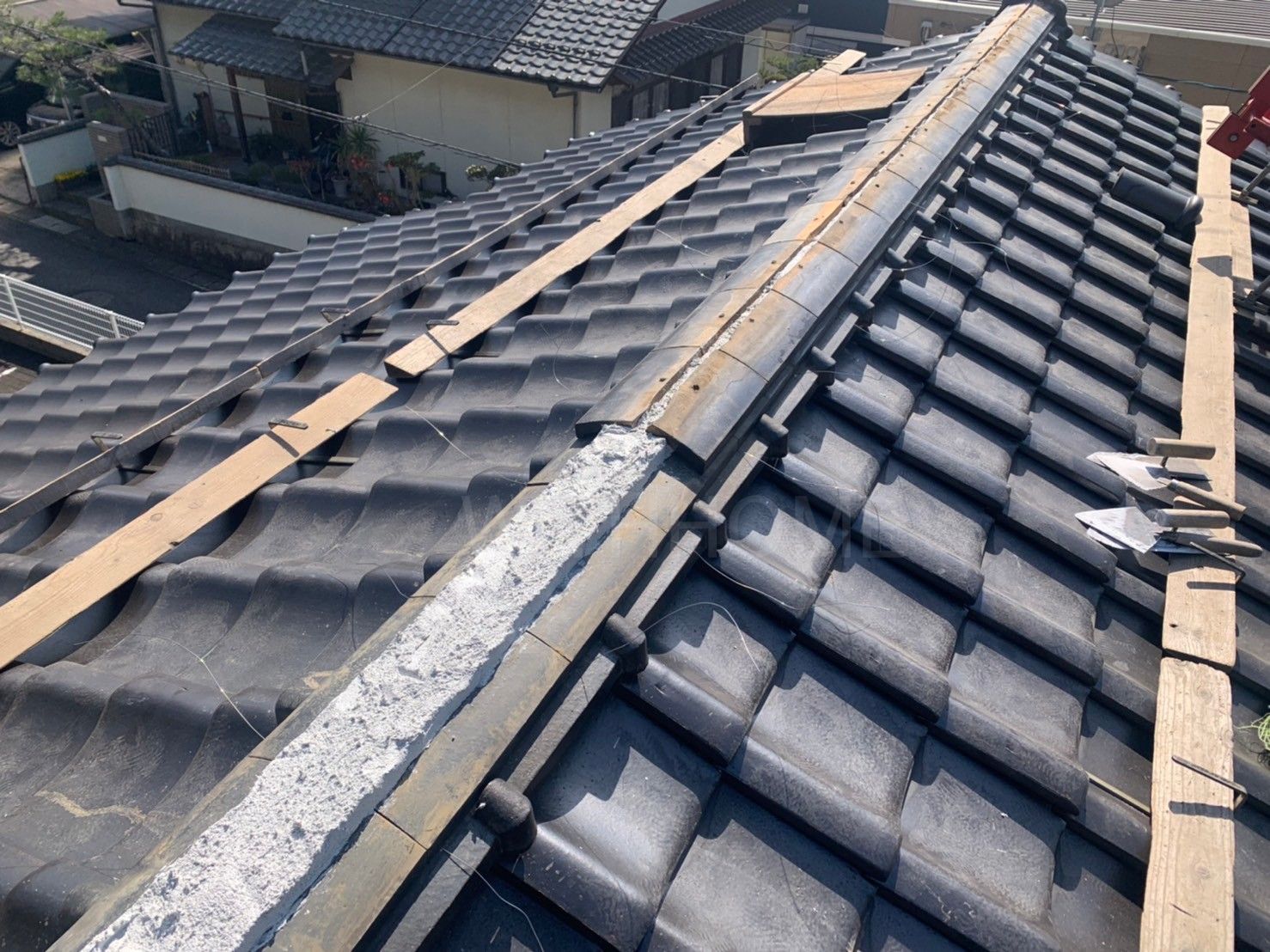 広島の屋根・瓦のお店 ウィズホーム　屋根工事 瓦屋根 屋根修理 棟修理