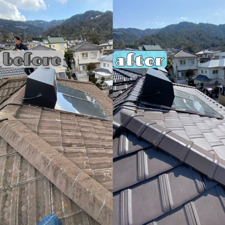 広島　広島の屋根・瓦のお店 ウィズホーム　屋根工事 瓦屋根 屋根修理　板金屋根　カバー工法　金属屋根　　屋根足場　雨漏り修理　雨漏り原因　瓦　瓦屋根　　洋風瓦　谷板金